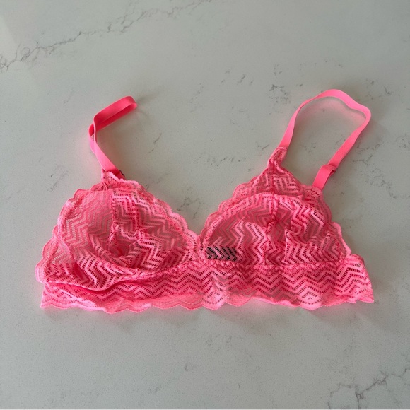 Cosabella Pink lace bralette - Picture 1 of 4